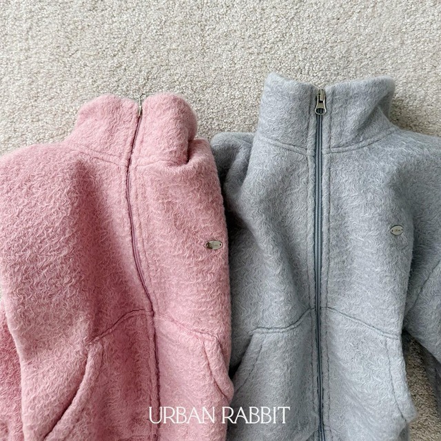 【2点送料無料】«予約»«Urban rabbit» ヘアリージャケット 2colors