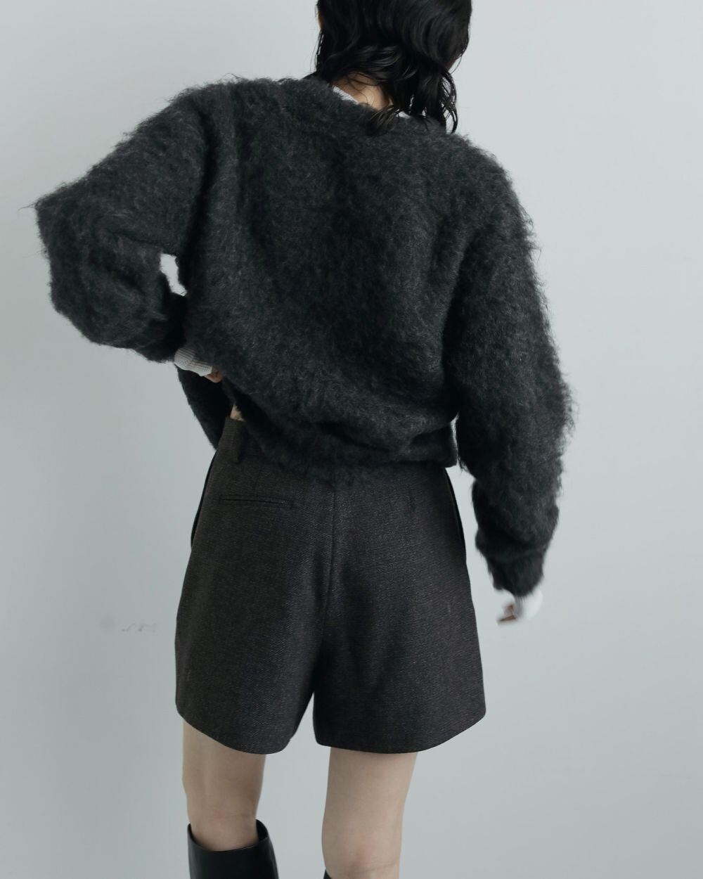 anuke】Herringbone Short Pants | GooROUGH