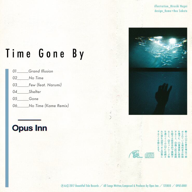 【CD】Opus Inn 1st EP『Time Gone By』