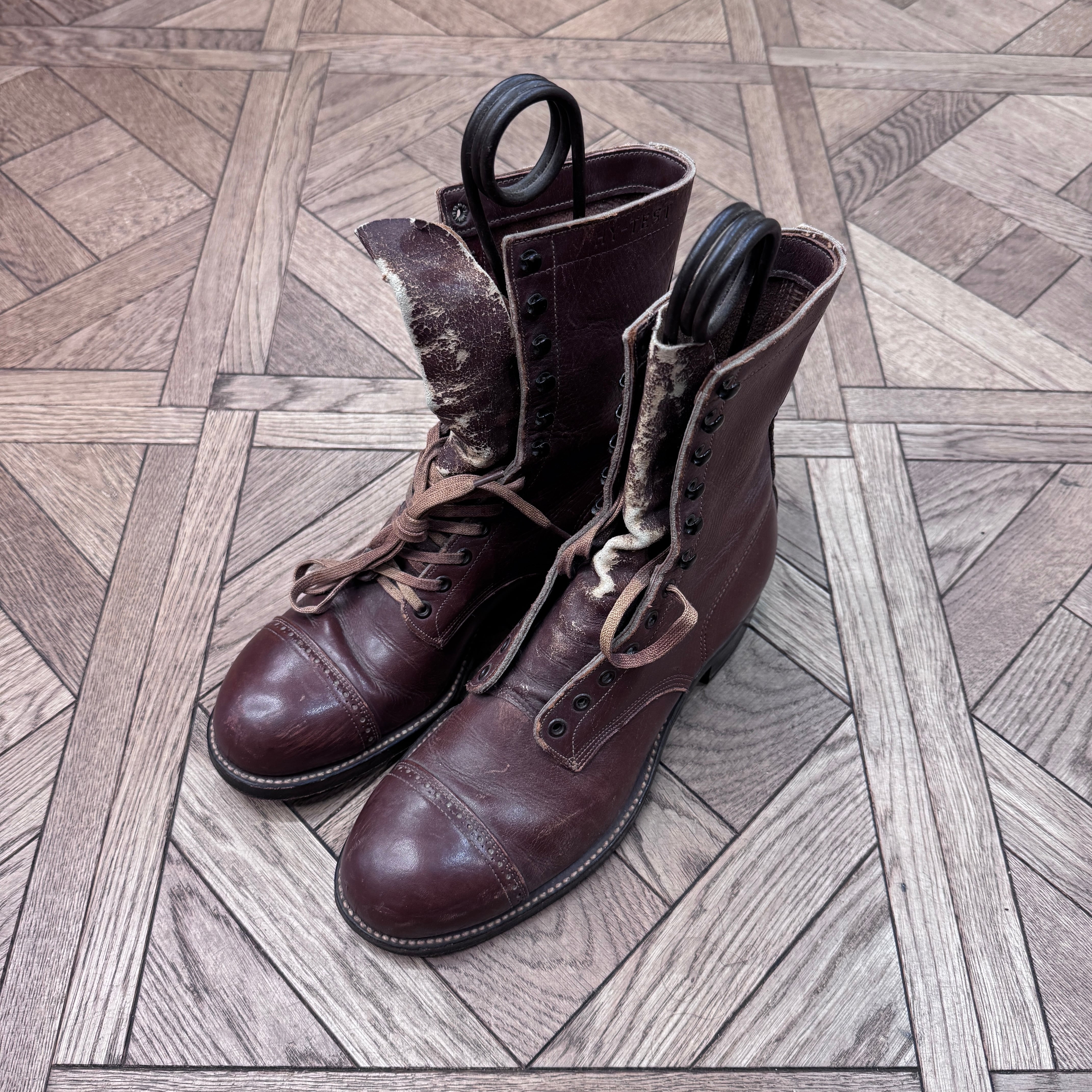①1950s HY-TEST LEATHER BOOTS | safarionline