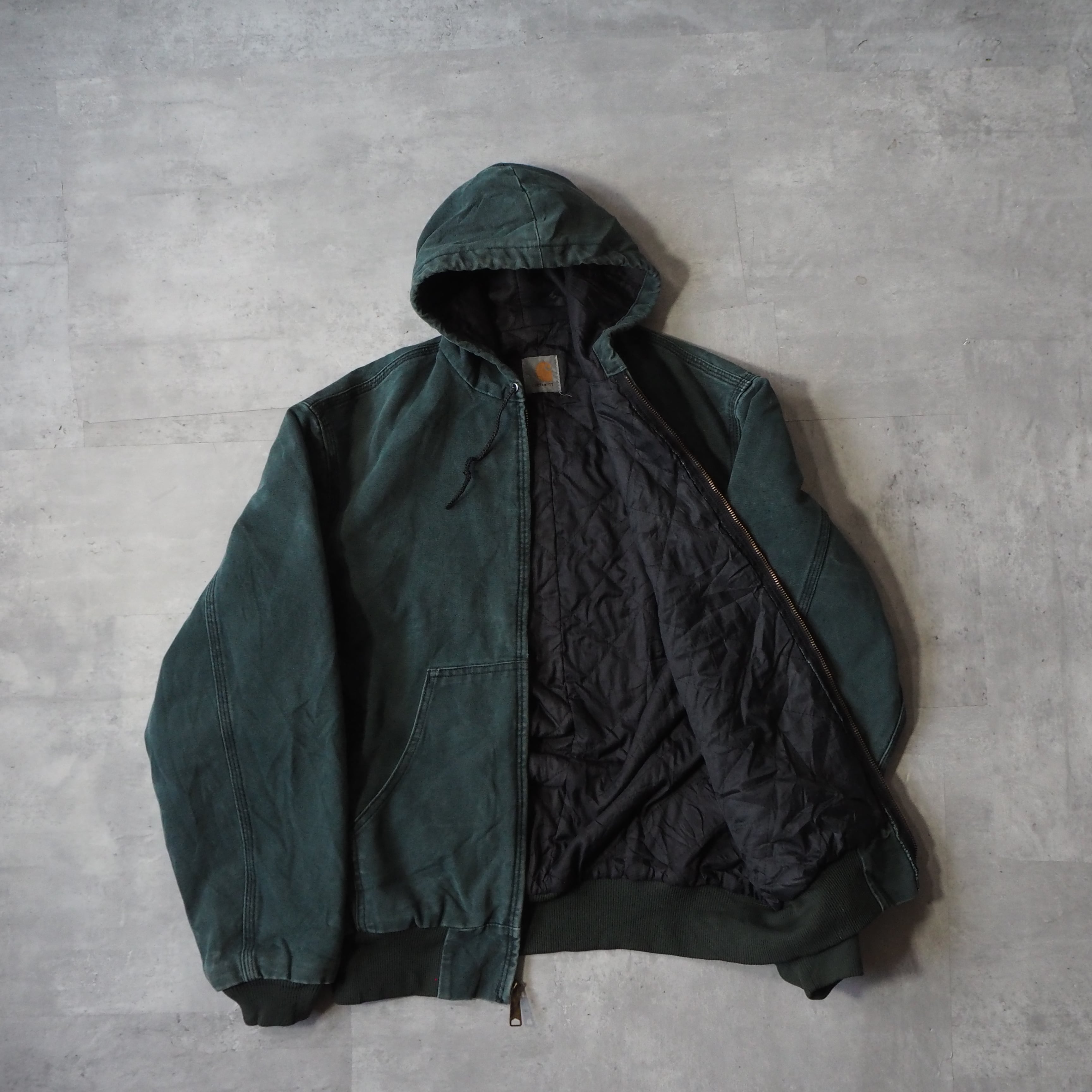 00s “carhartt” Olive color active jacket 90年代 00年代 カーハート ...