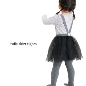 tulle skirt tights