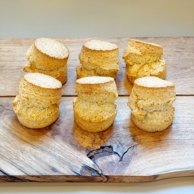 【Komorebi SCONE】信州小麦のプレーン 6個セット【お取り寄せ スイーツ / 朝食・おやつ】