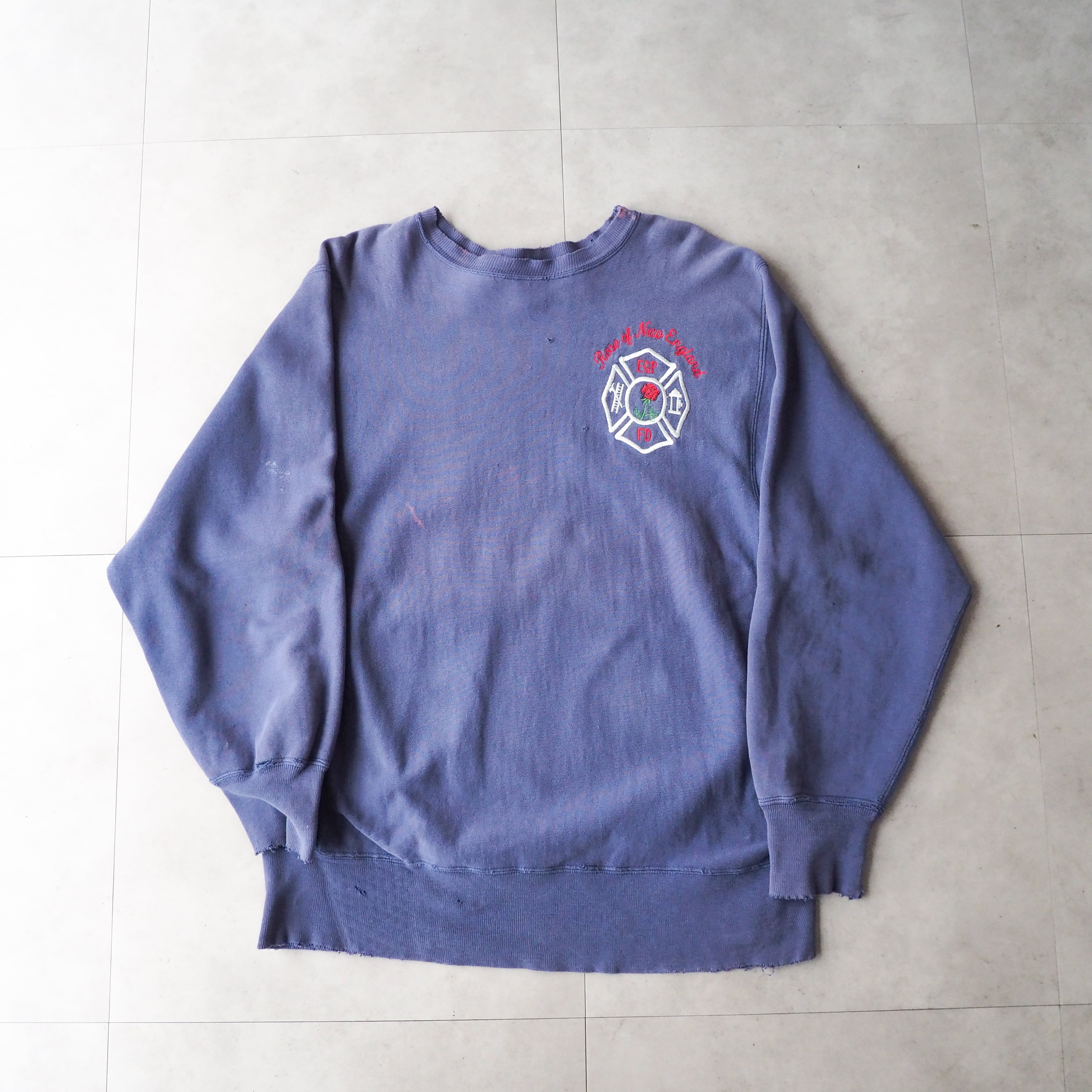 90s champion reverse weave made in usa 刺繍タグ 擬似目無し