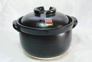 【人気】ふっくらご飯鍋 二重蓋 3合炊 萬古焼 ばんこ焼土鍋 陶器 日本製
