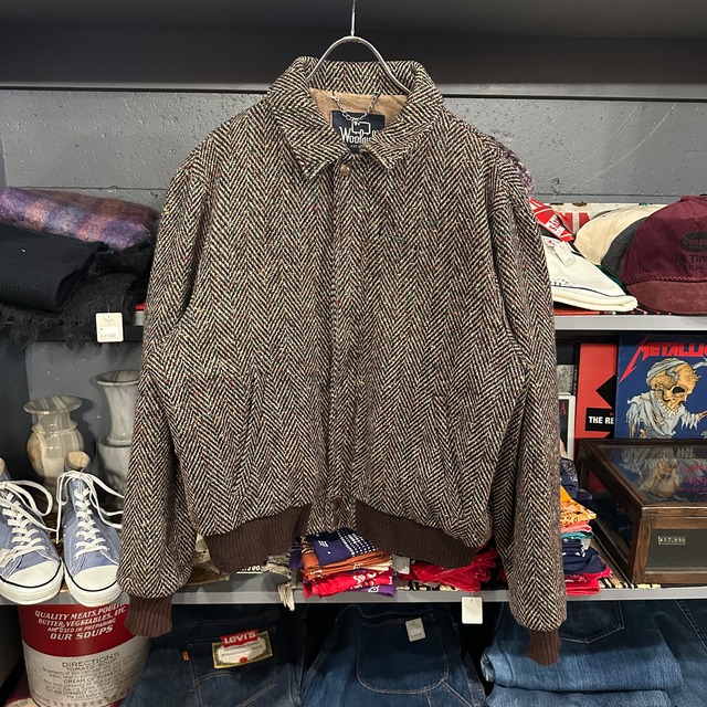 80s Woolrich HBT Wool Jacket | VOSTOK