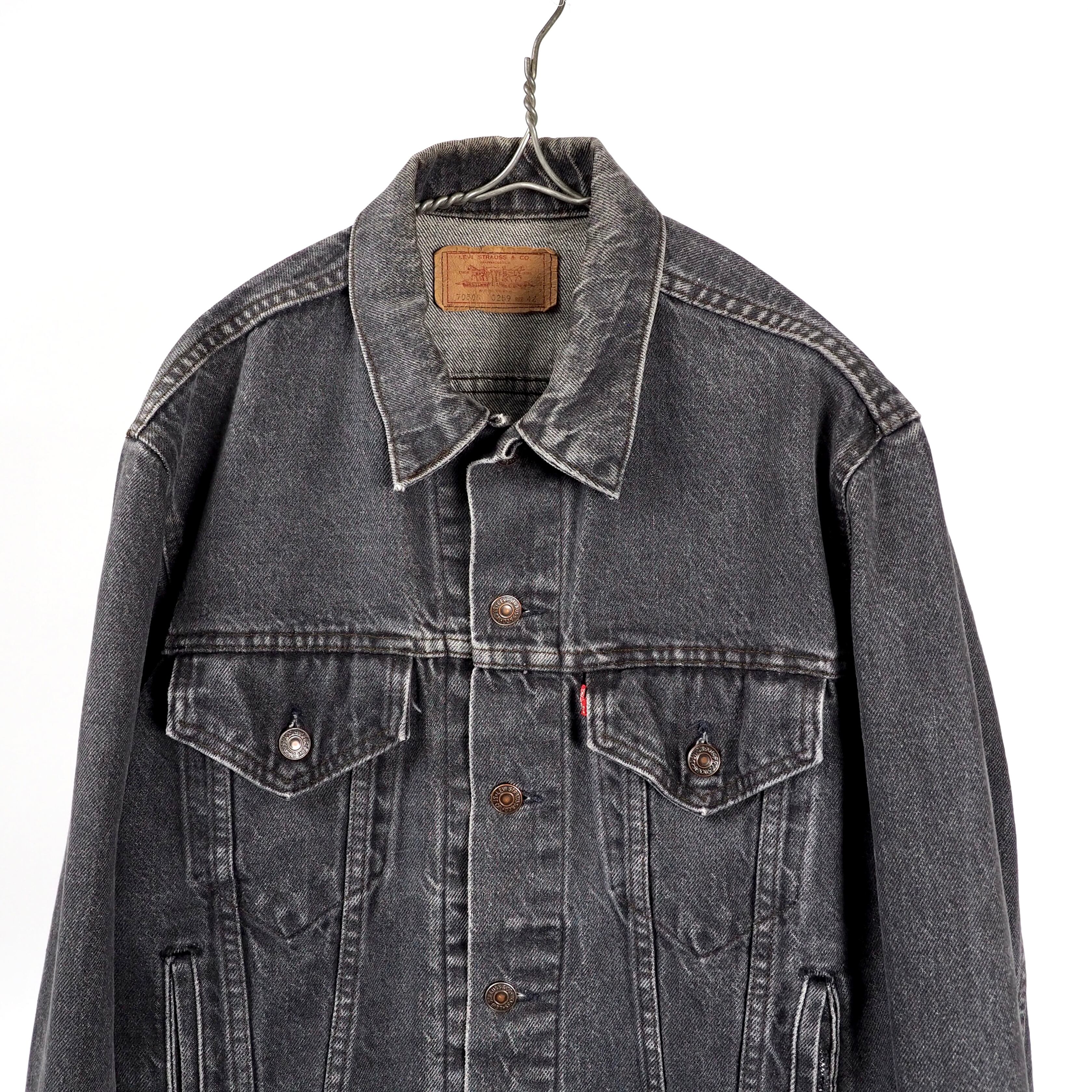 ジャケット・アウター LEVI'S 70506-0259 BLACK DENIM JACKET LEVI'S 70506-0259 BLACK DENIM JACKET（VERY GOOD CONDITION/38