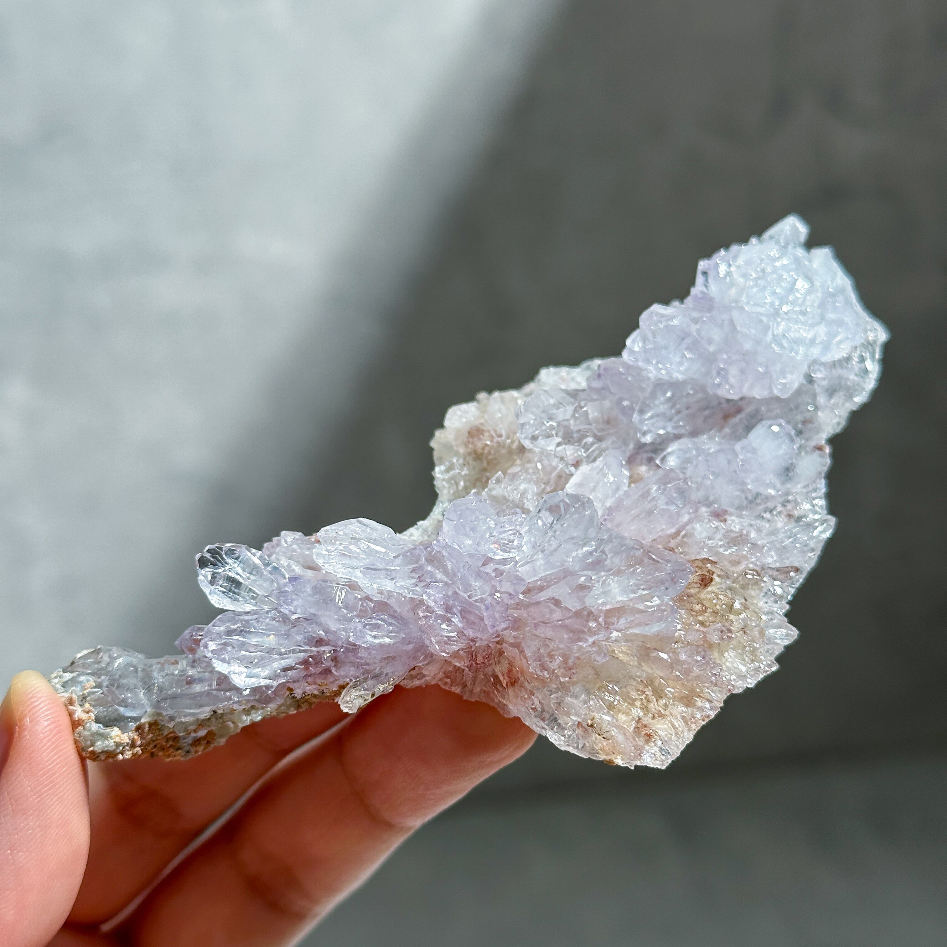 フラワーアメジスト プレート風 12◇Flower Amethyst ◇天然石・鉱物