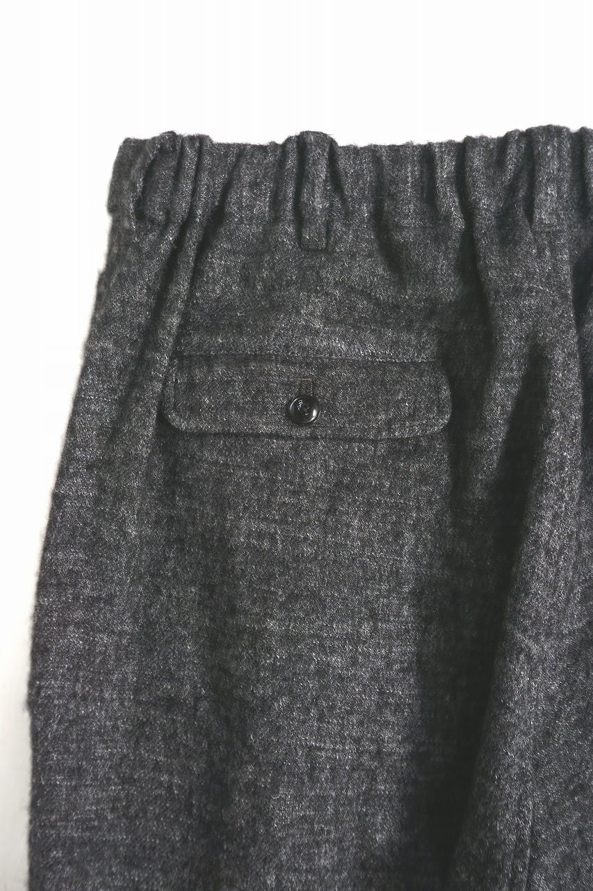 Wool Linen Tweed Trousers