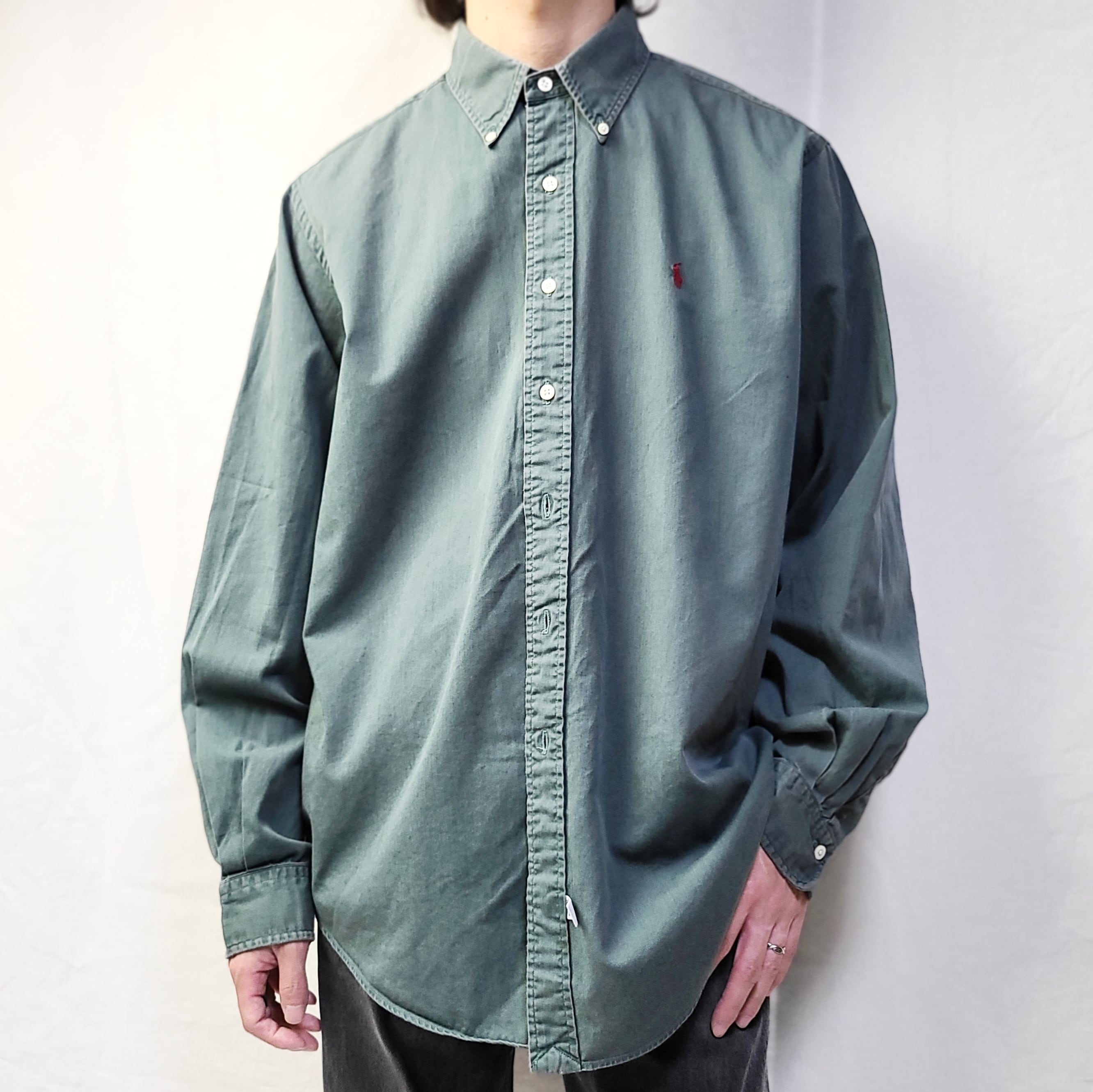 90's 90年代 Polo by Ralph Lauren ラルフローレン ボタンダウンシャツ