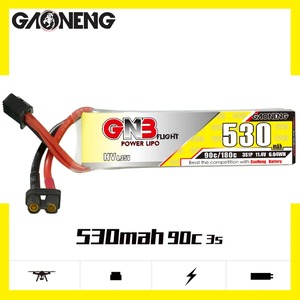 GNB 530mAh 3S 11.4V 90C XT30 battery