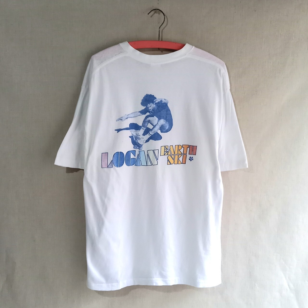 80s LOGAN EARTH SKI × VAL SURF Tシャツ XLサイズ BELTON ベルトン 