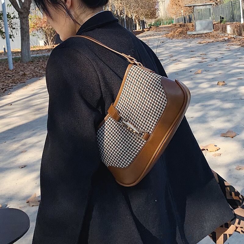 スタイルオータムウィンター 秋物 冬物 スクウェア 手作りハンドバック25648795486