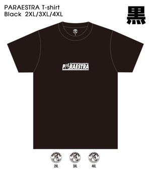 ワンポイントドライTシャツ（黒）2XL〜4XL