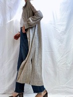 70s Silver Shirt Dress