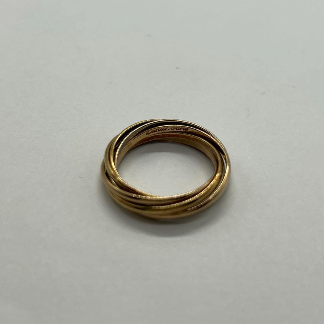 カルティエ CARTIER トリニティ 7連リング 19号 希少サイズ | Refind