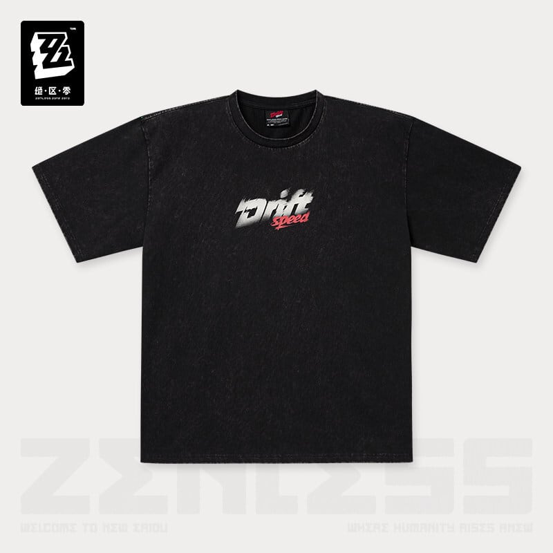 【2026SS】サテンTシャツ ブラック【完売】 ゼンレスゾーンゼロ San-Z Studio 2026SSシリーズ Tシャツ 公式正規品