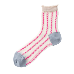 TRICOTÉ / wavy stripe socks TR41SO043