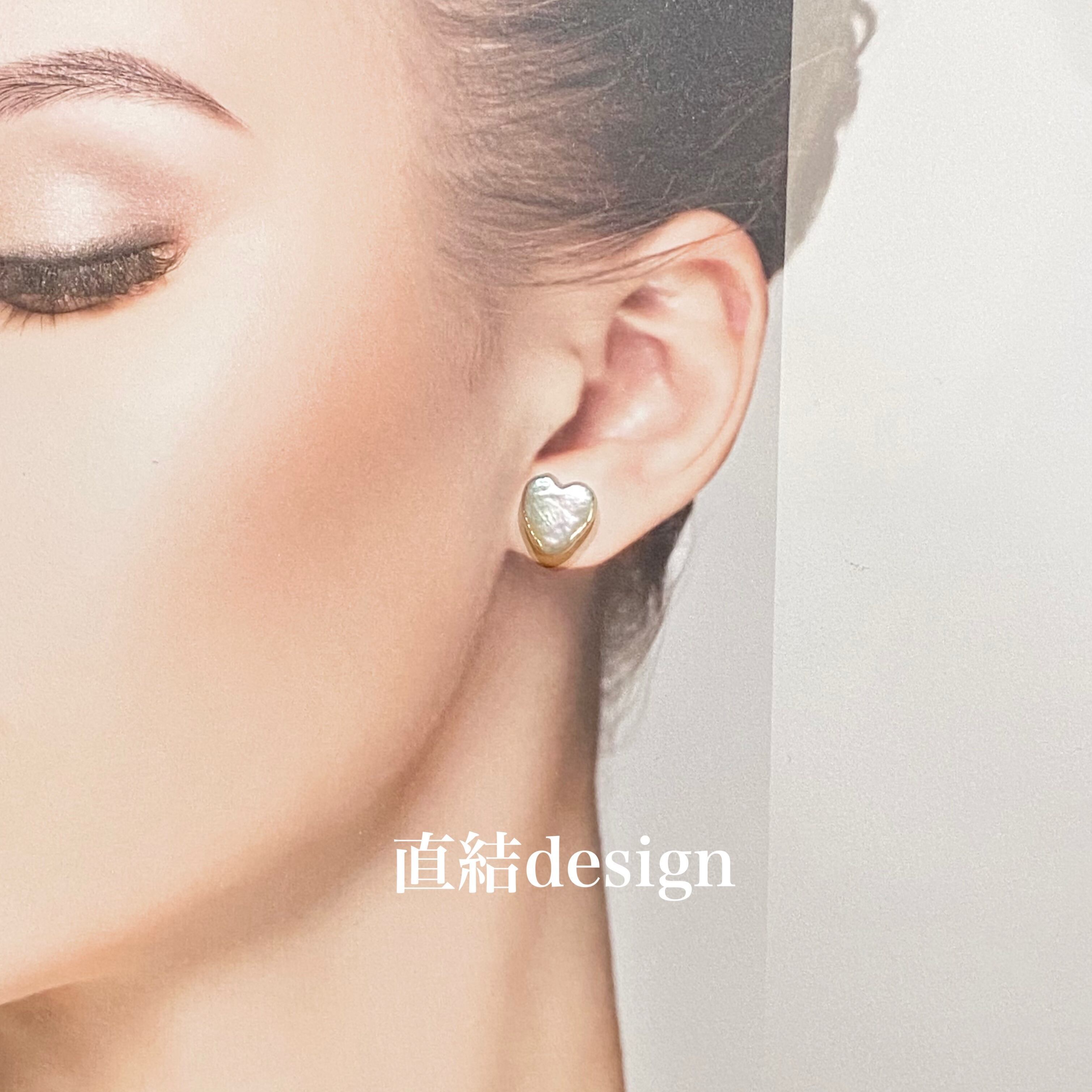 天然石☆②マグマアゲート×ロンギド産ルビーのピアス14kgf 天然石☆②マグマアゲート×ロンギド産ルビーのピアス14kgf