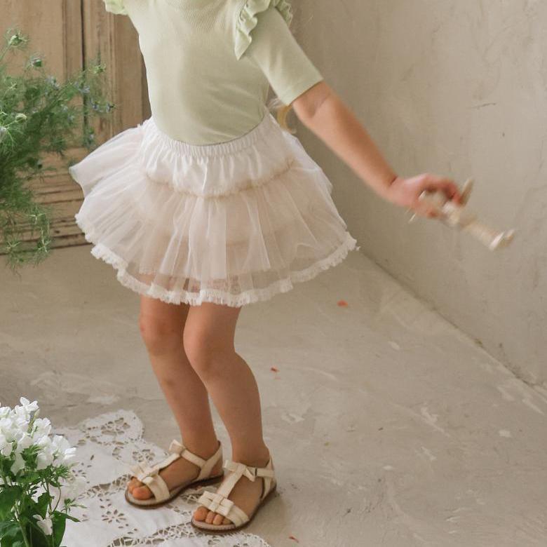 «予約»«puella flo» スーシャレギンス付きスカート 2colors