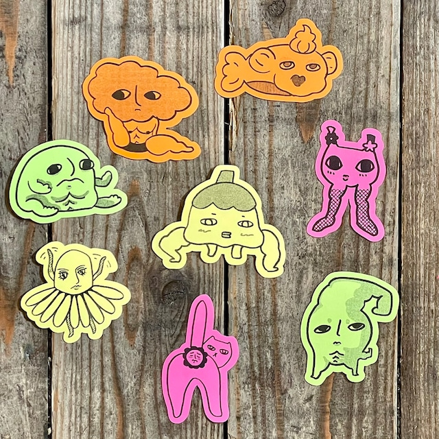 【RISOGRAPH】Sticker set