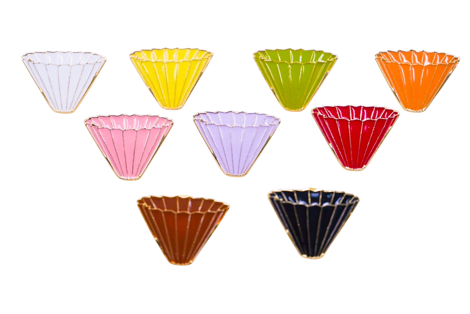 カラフルドリッパーピンバッジ[P102] | almi pin badge