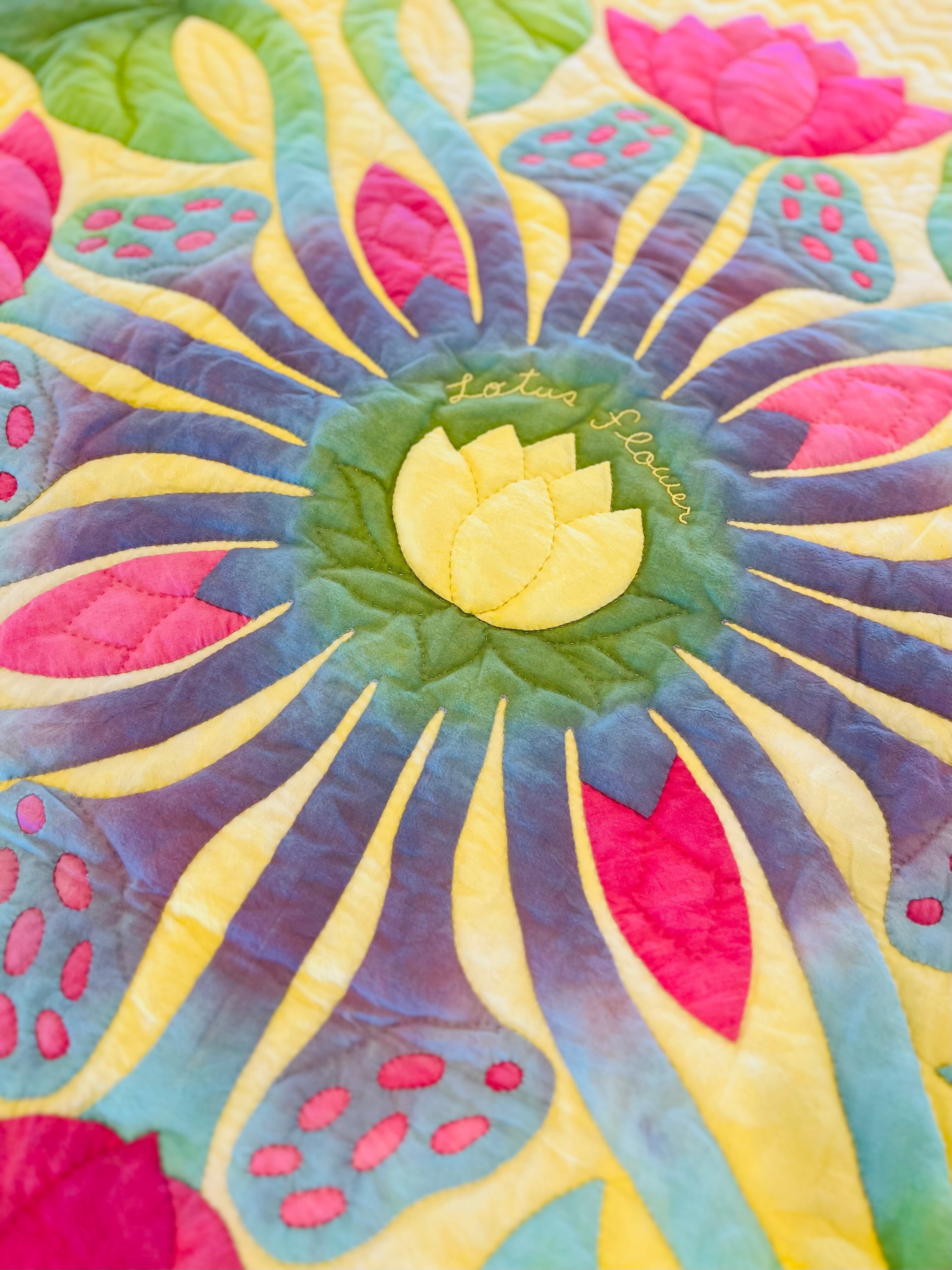 ロータス 120㎝ | ハワイアンキルトサロンMana