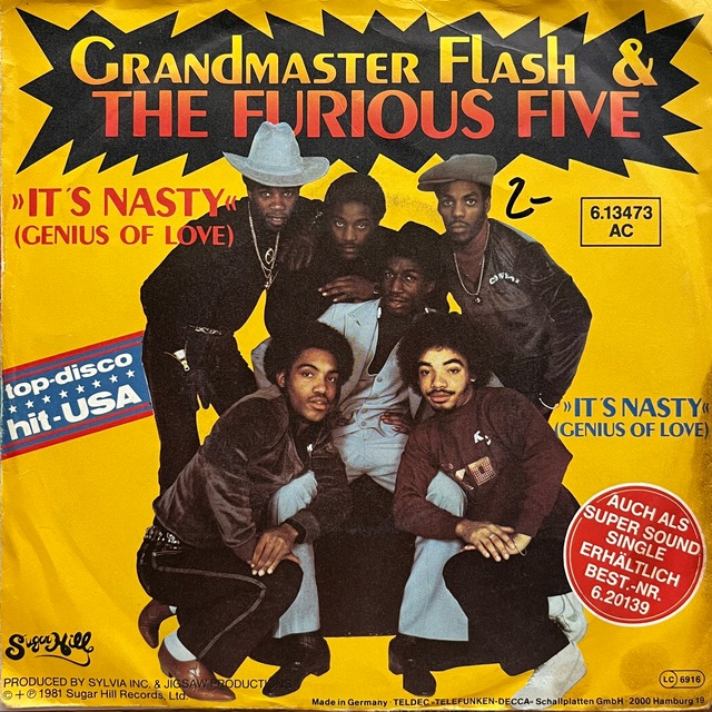 Grandmaster Flash & The Furious Five / It's Nasty (Genius Of Love