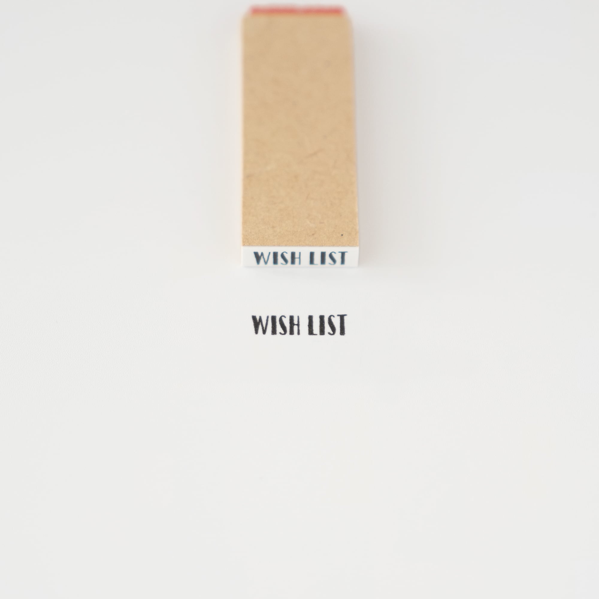 【小さな文字】WISH LIST_ウィッシュリスト | はんこ