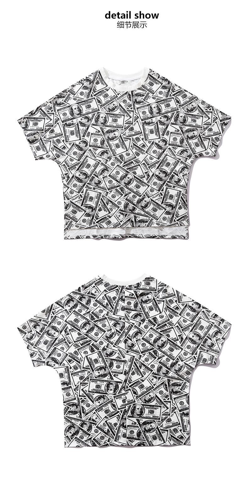 全2色 Tシャツ カットソー プリント カジュアル ユニセックス