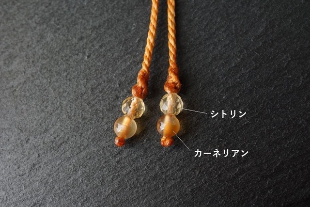 プレミアム級の虹入り＊レインボースモーキークォーツ（スモーキーアイリスクォーツ）のマクラメネックレス