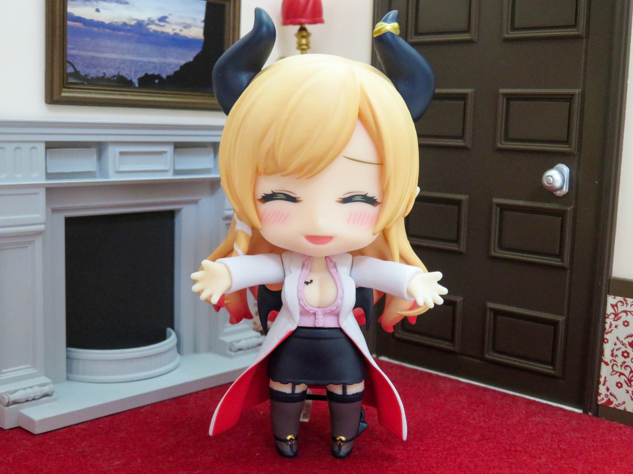 再入荷【2240】 癒月ちょこ 髪パーツ ツノ付きロング ねんどろいど