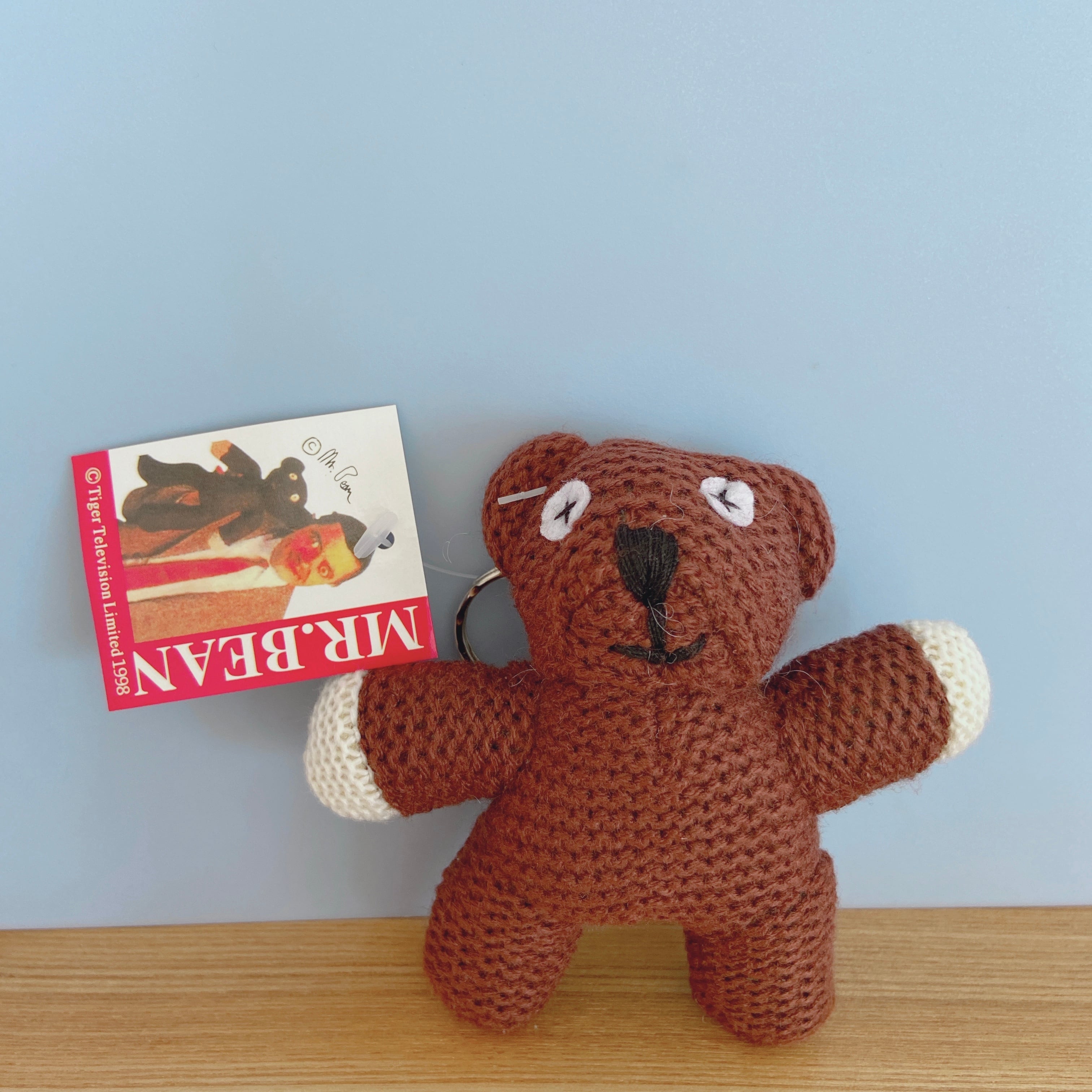 再入荷 Mr.ビーンのクマのぬいぐるみ テディのキーホルダー | 雑貨店feve 