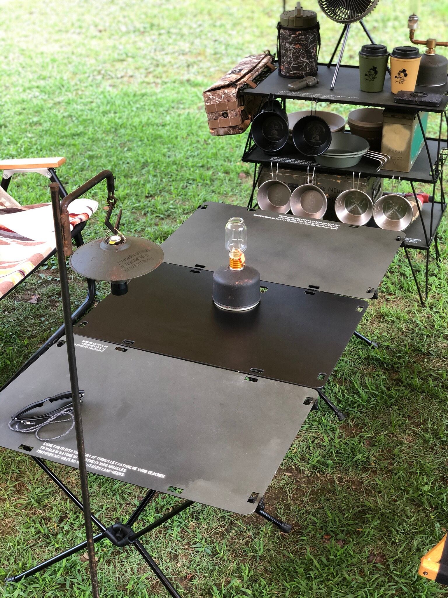 CAMPGEEKS helinoxヘリノックステーブル用　ヘキサ天板 Hexa-top＞ヘリノックス タクティカルテーブルM用天板～ミリタリー