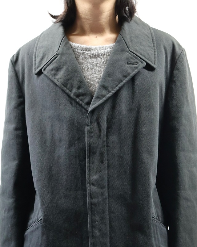 【y's for men】Faded mid-length single coat