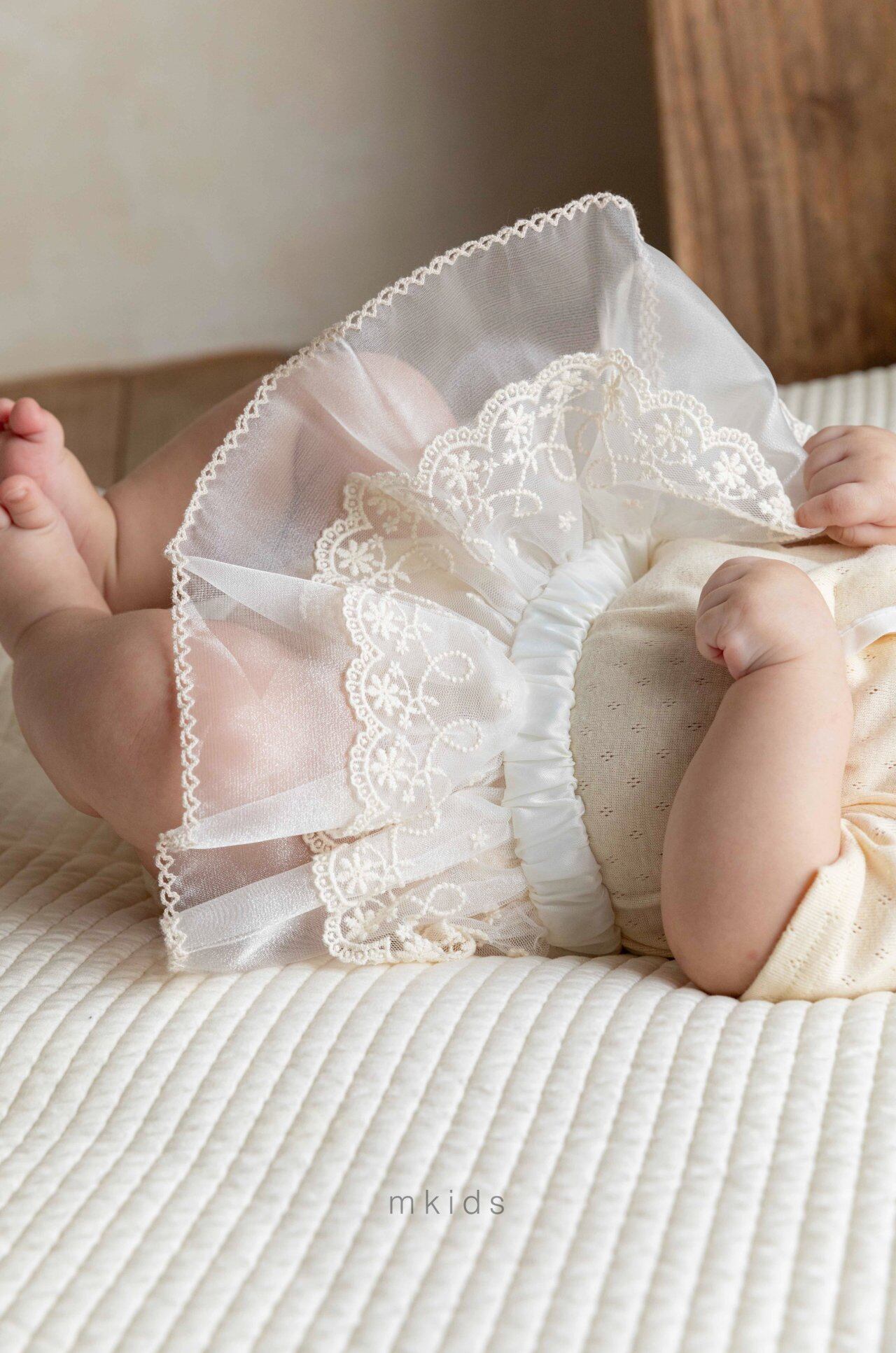 ꒰ 即納 ꒱ chouchou lace skirt / mkids