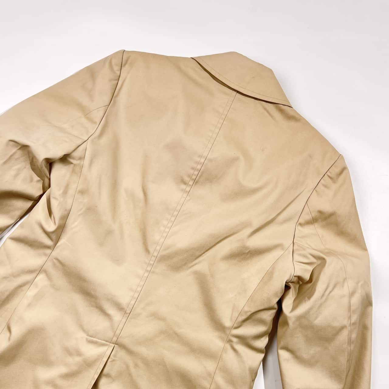 70s 80s VAN JAC ヴァンヂャケット ステンカラーコート 165-84-73/ベージュ系 メンズ アイビー トラッド ビンテージ
