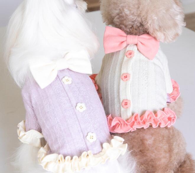 【即納】№1101924 リボンとフリルの短めトップス