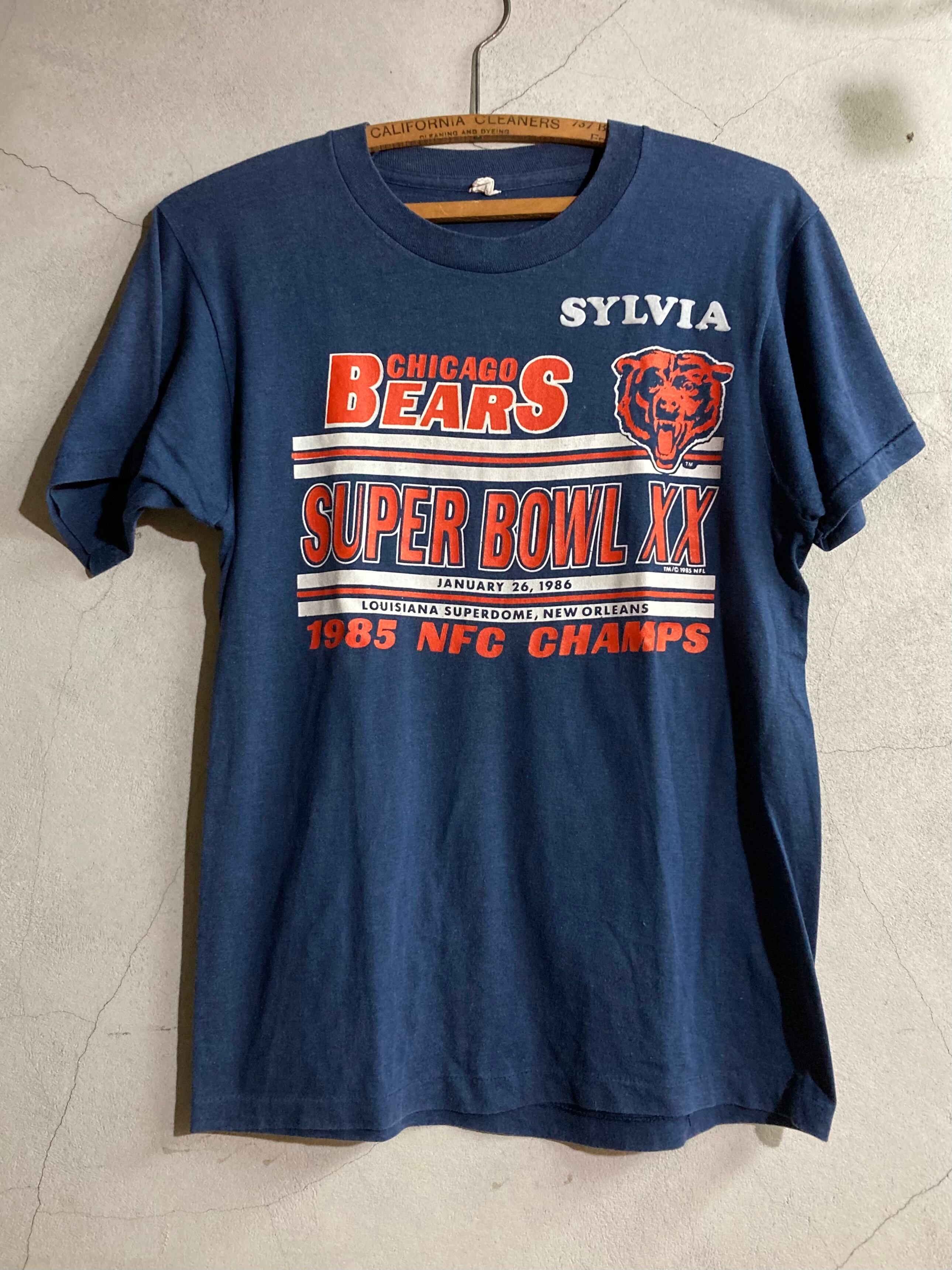 80s VINTAGE SCREEN STARS CHICAGO BEARS T-SHIT