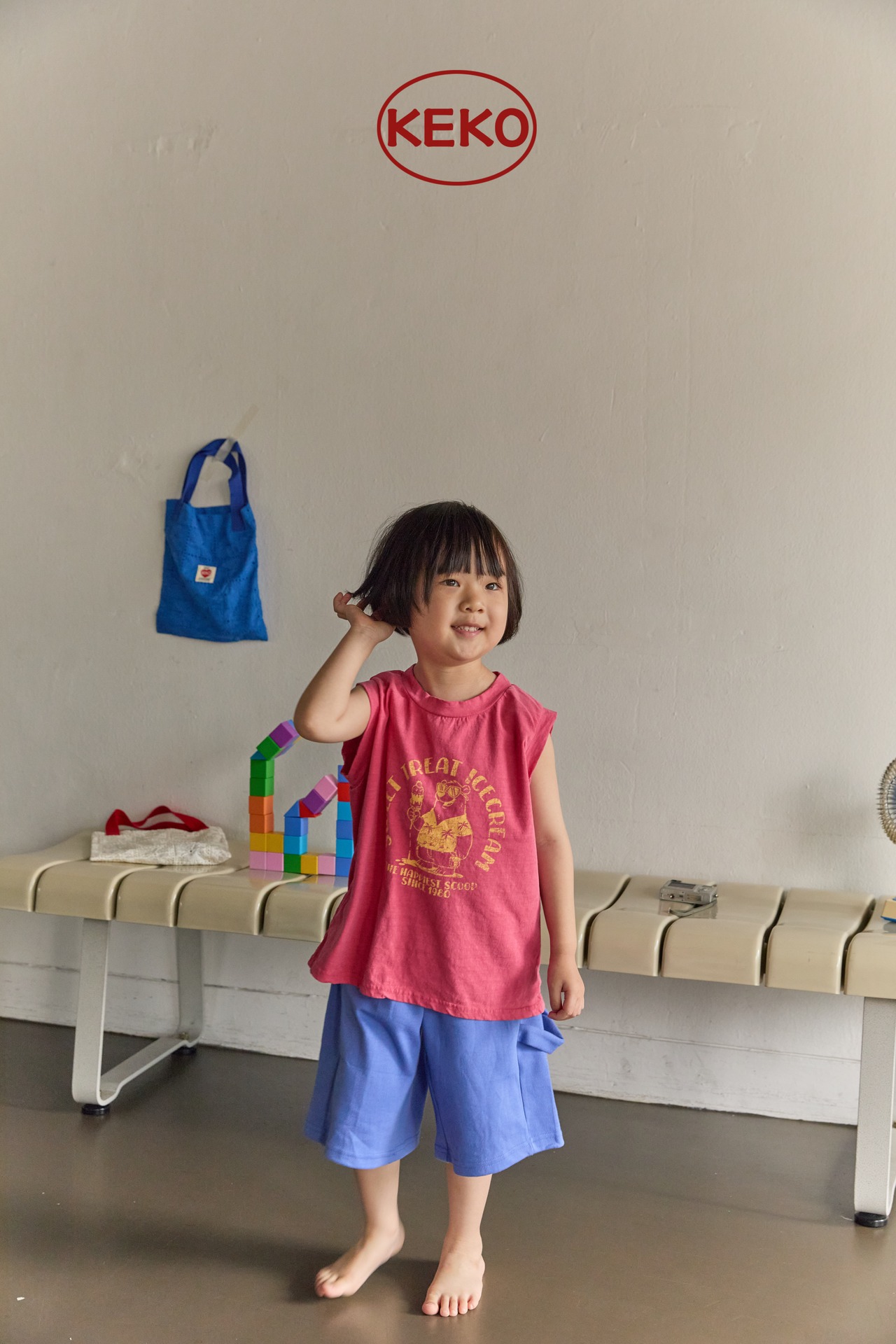 [KEKO] Sungom Sleeveless / [케코] 썬곰나시