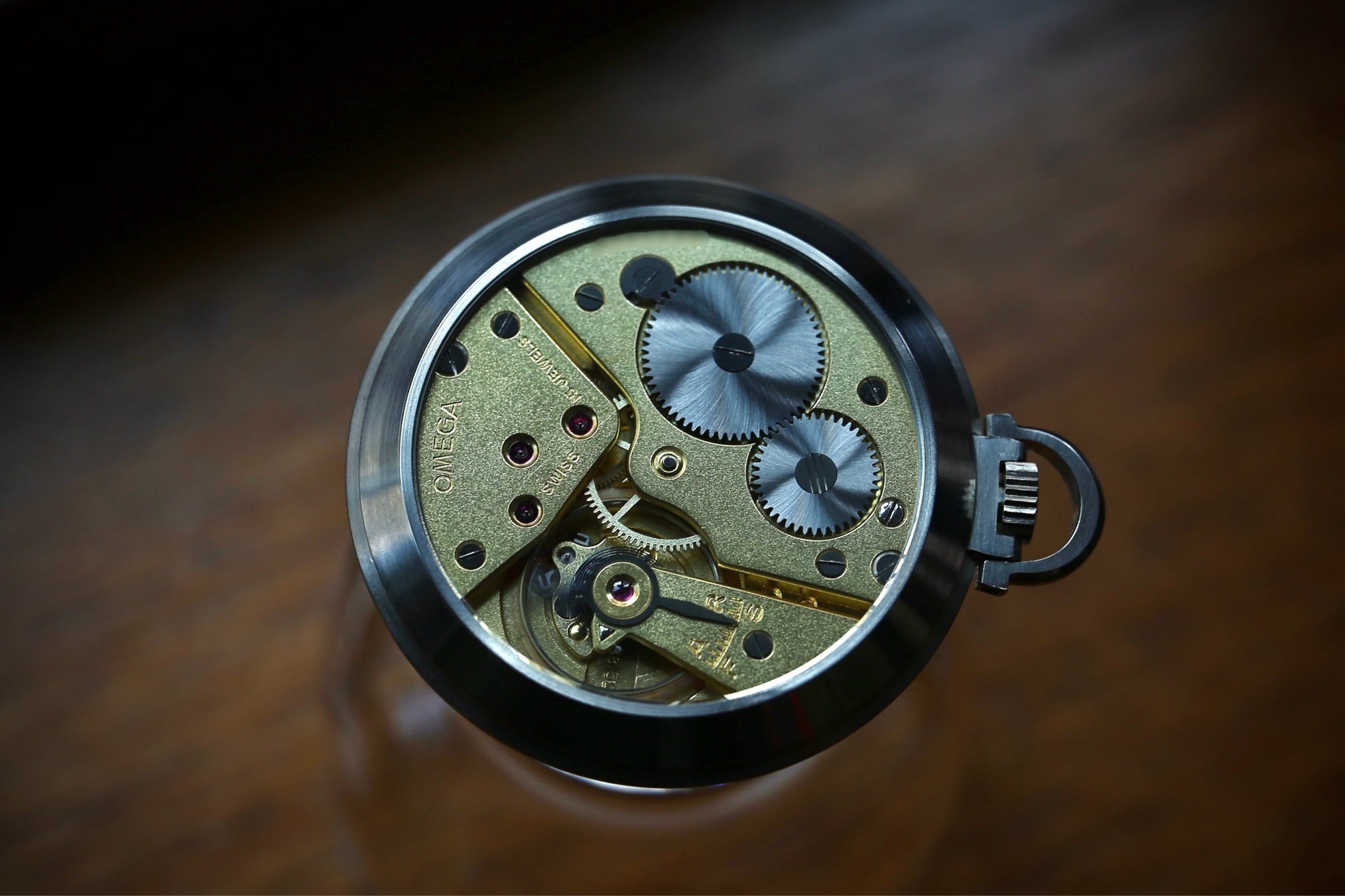 OMEGA】1934年製 オメガ 『懐中時計 アールデコ・スタイル』 ブルー