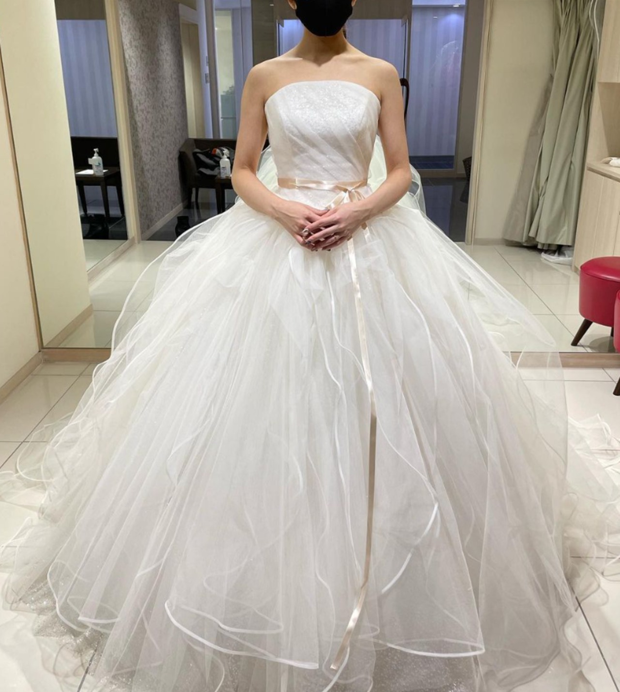 White by Vera Wang サッシュベルト