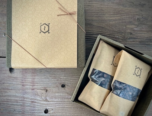 人気のコーヒー豆2種セット　BOXギフトセット 画像
