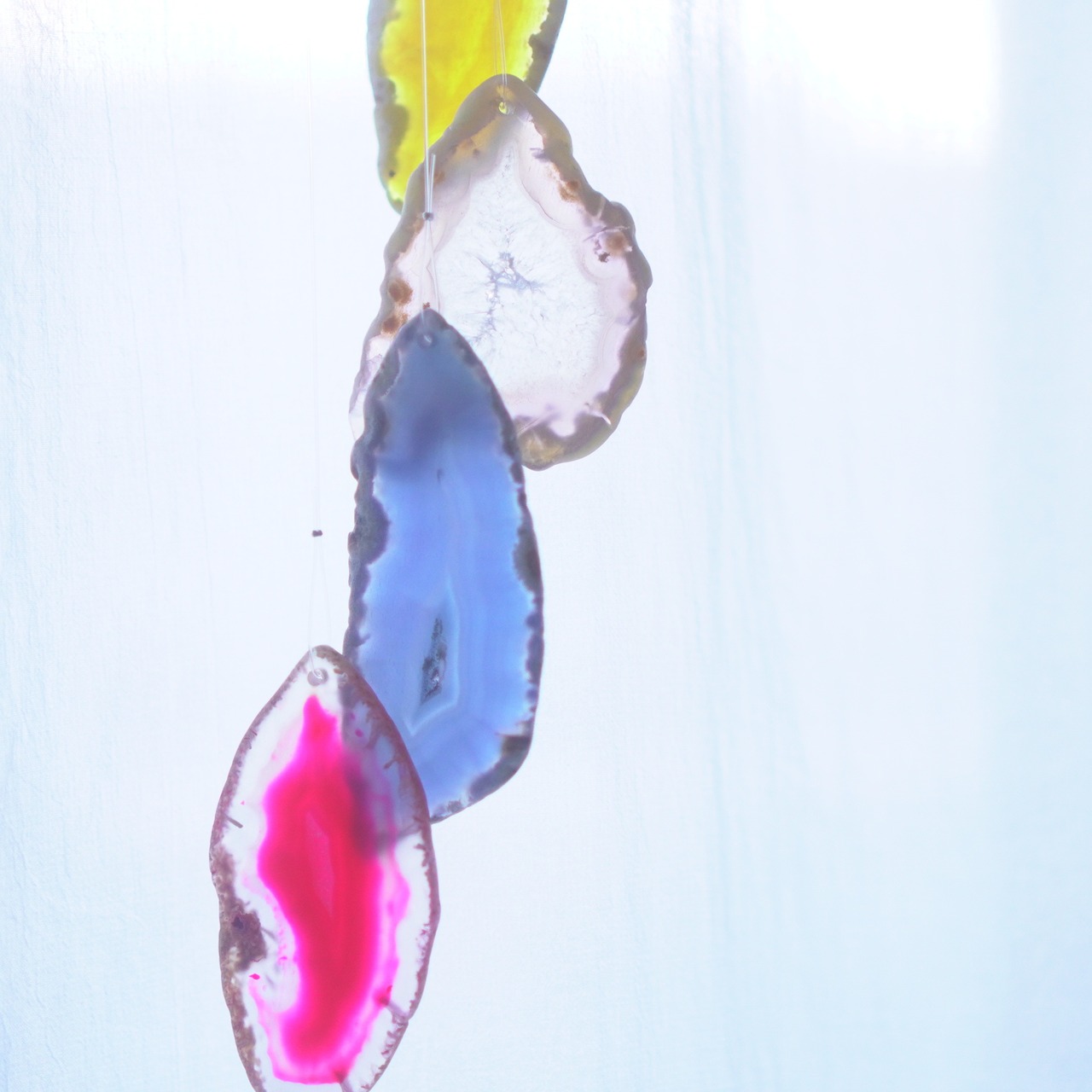 Mermaid Beach 10 - アゲートヒーリングチャイム / Agate Sun Catcher Wind Chime 356