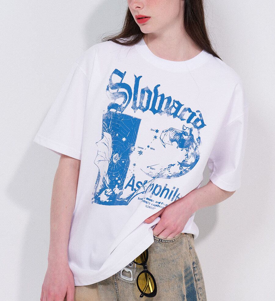 SLOW ACID ASTROPHILE T-SHIRT WNA766 スローアシッド Tシャツ 半袖