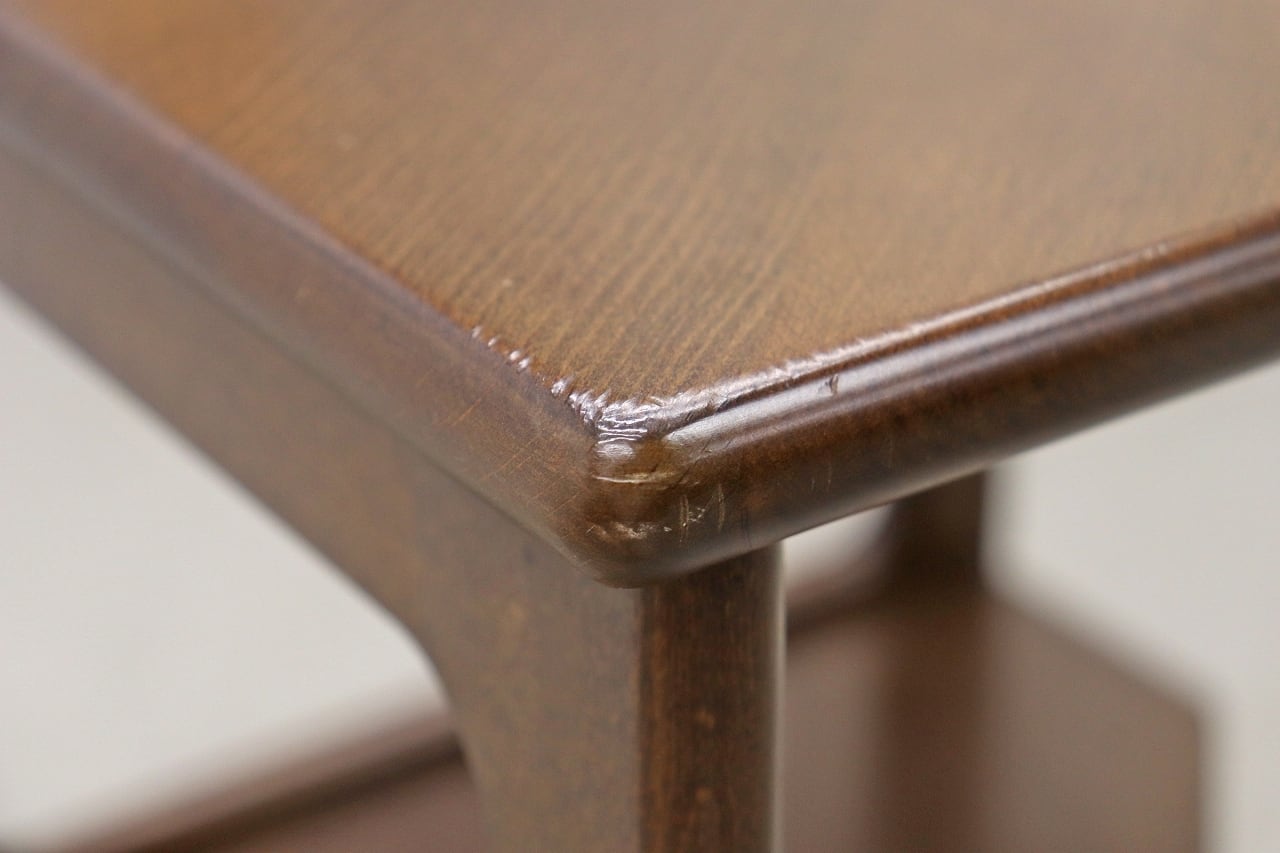 沼津店】レトロ karimoku カリモク コーナー キャビネット 飾り棚