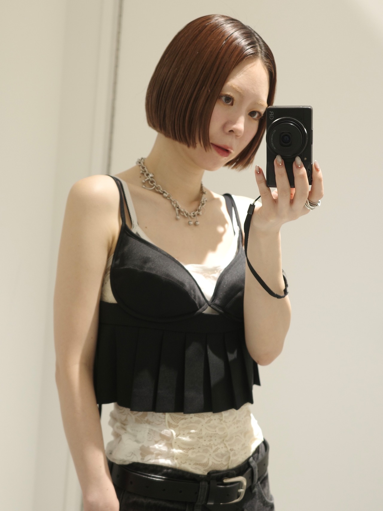 【26AW】POOLDE プールデ / キャミトップ / Nocturne Cami Top - 3