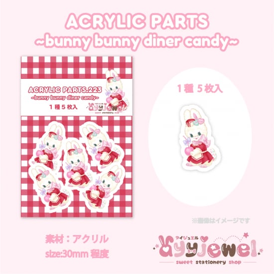 プラパーツ223.bunny bunny diner candy