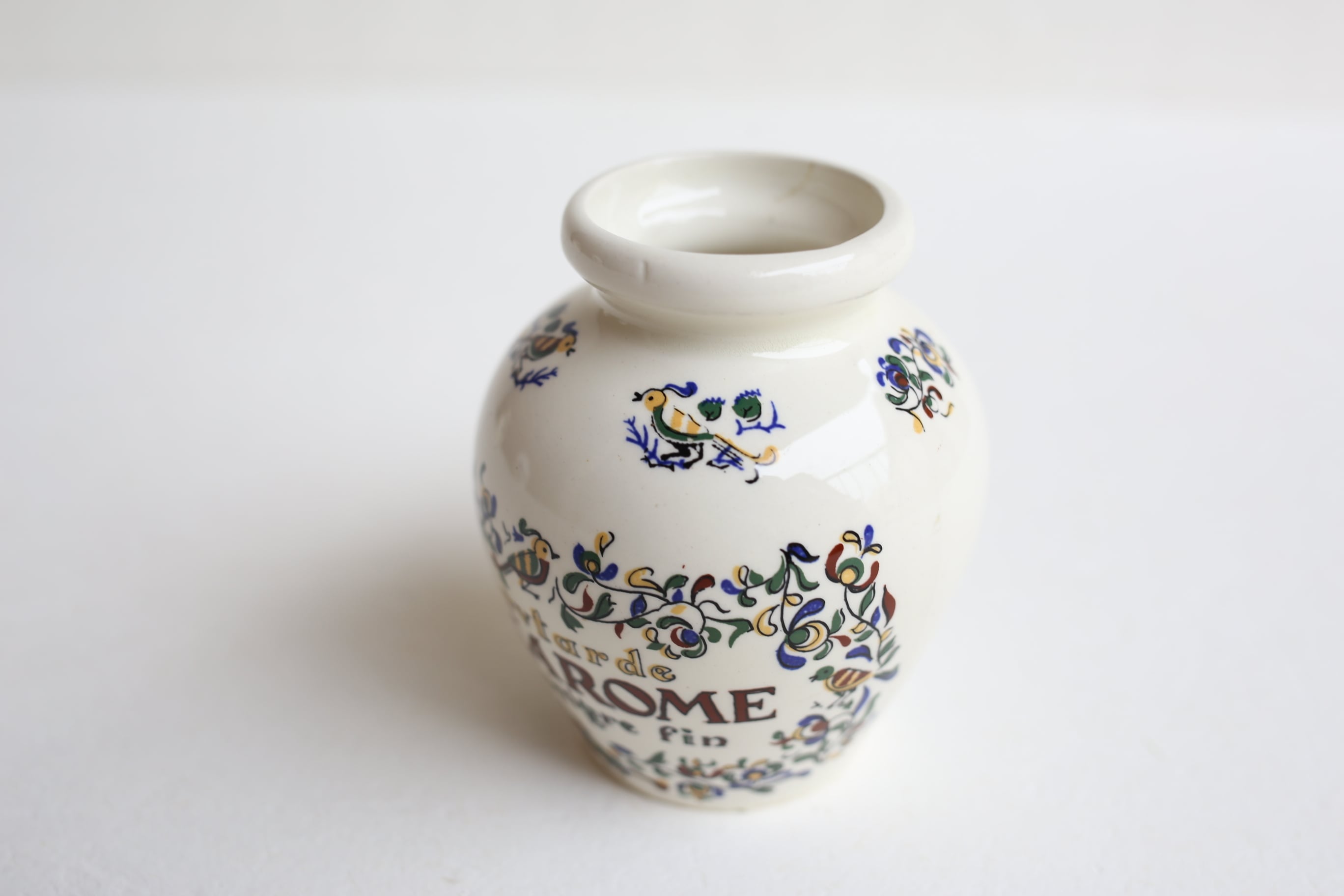 フランス アンティーク ヴィンテージ DIGOIN SARREGUEMINES マスタード