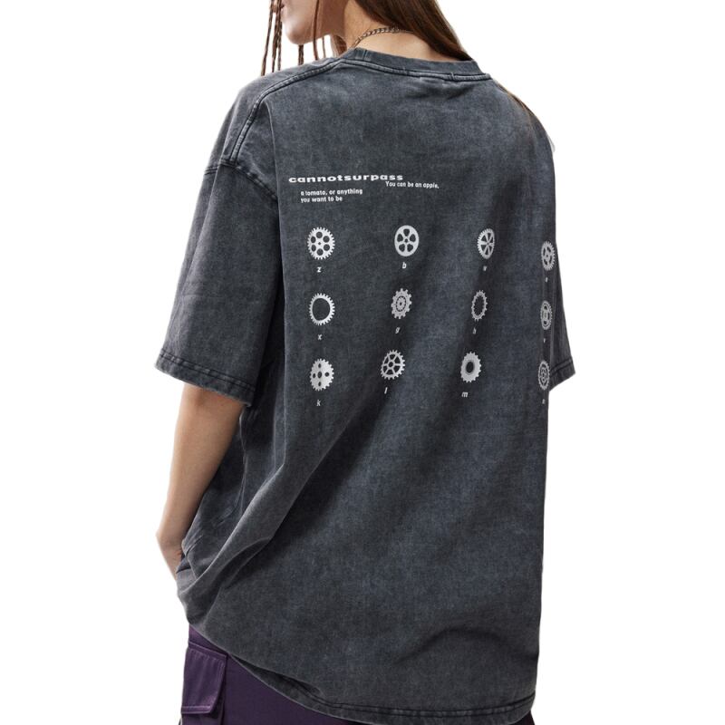 "EngrEnagE" High Street Loose T-Shirts